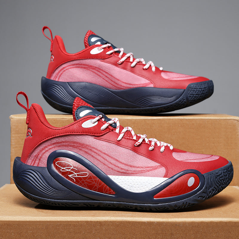 Men’s High-Grip Basketball Sneakers – Youth Street Sport Shoes with Durable Rubber Sole | 8506