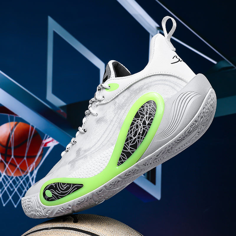 Men’s High-Grip Basketball Sneakers – Youth Street Sport Shoes with Durable Rubber Sole | 8506