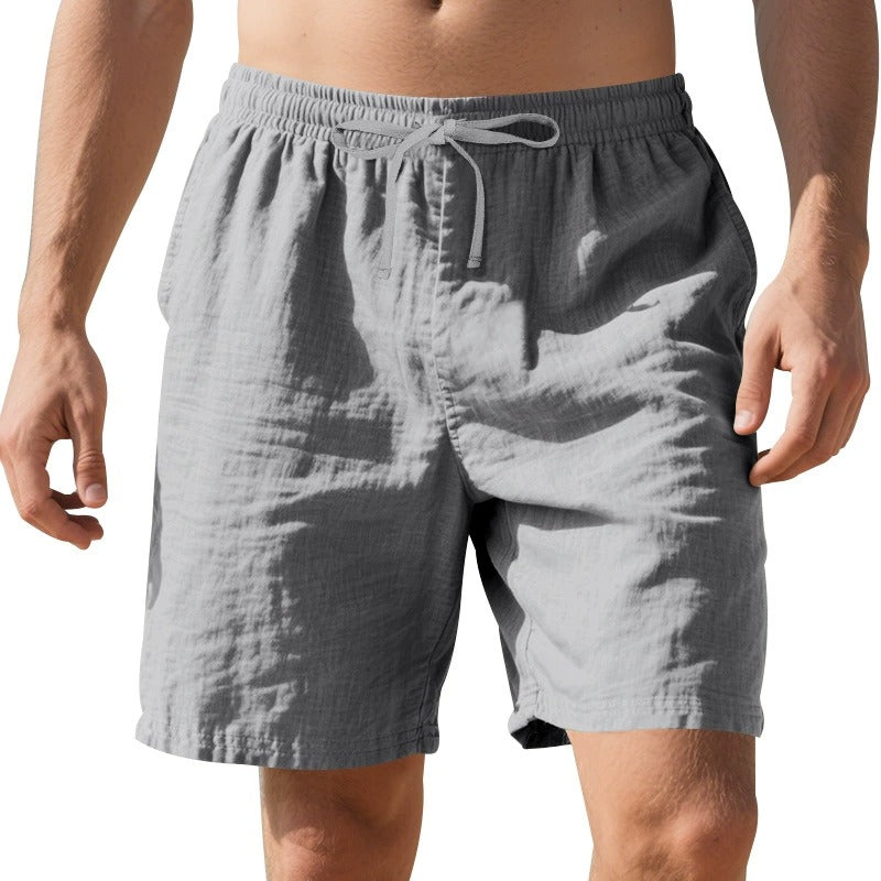Relaxed Linen Beach Shorts – Lightweight & Breezy for Summer | YH2-WW