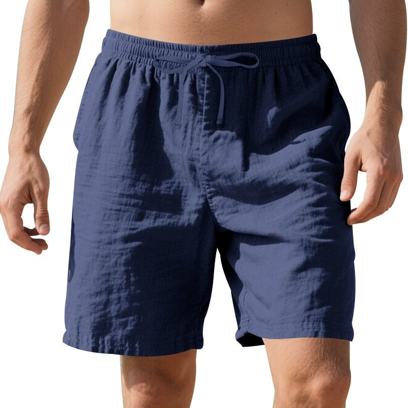 Relaxed Linen Beach Shorts – Lightweight & Breezy for Summer | YH2-WW