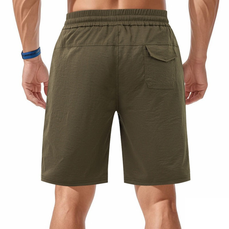 Men’s Loose Fit Beach Shorts – Lightweight Summer Comfort | YHCY-57