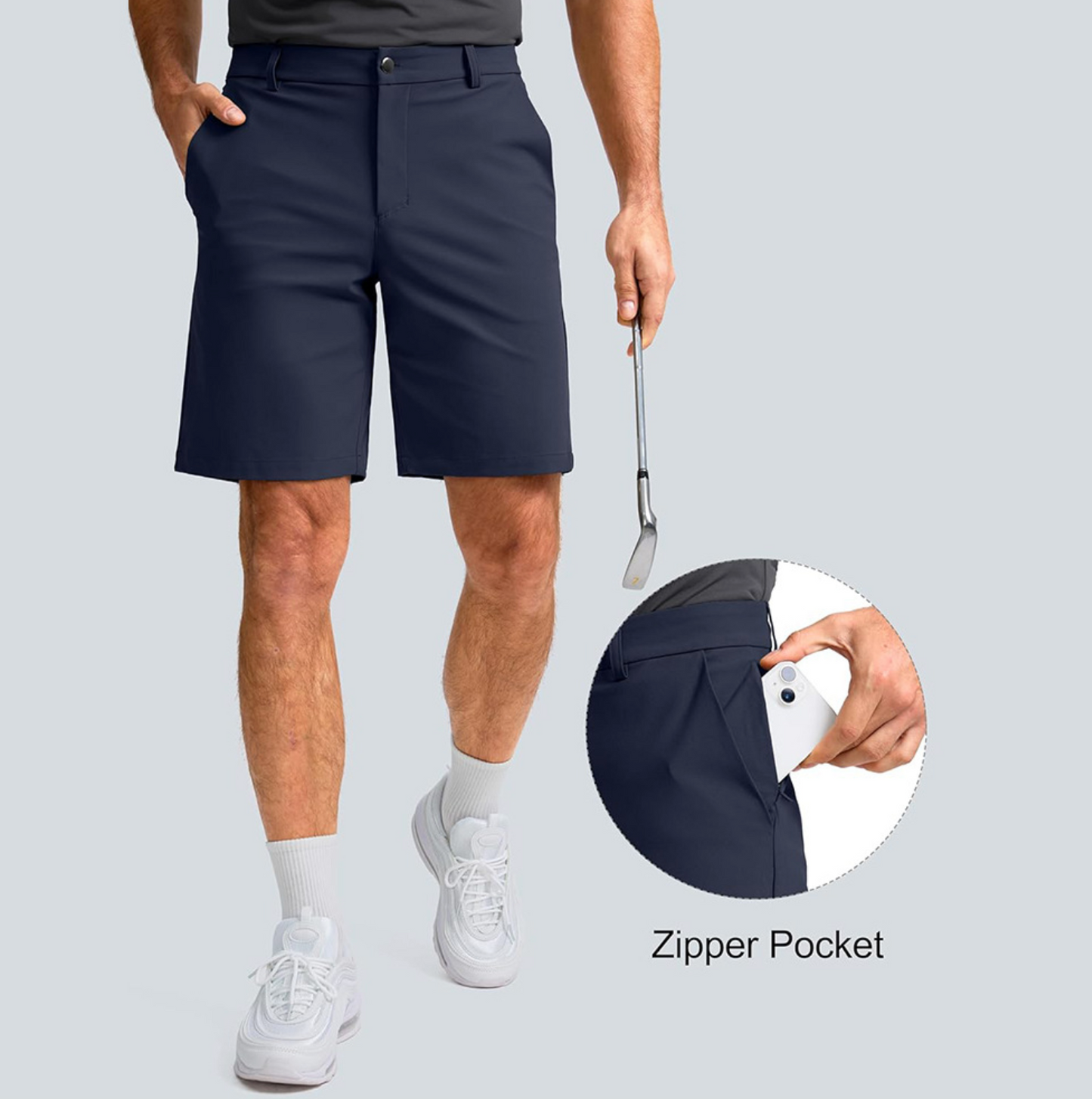 Men's 5-Inch Cargo Shorts – Multi-Pocket, Loose Fit, Summer-Ready Outdoor Style | DK7221