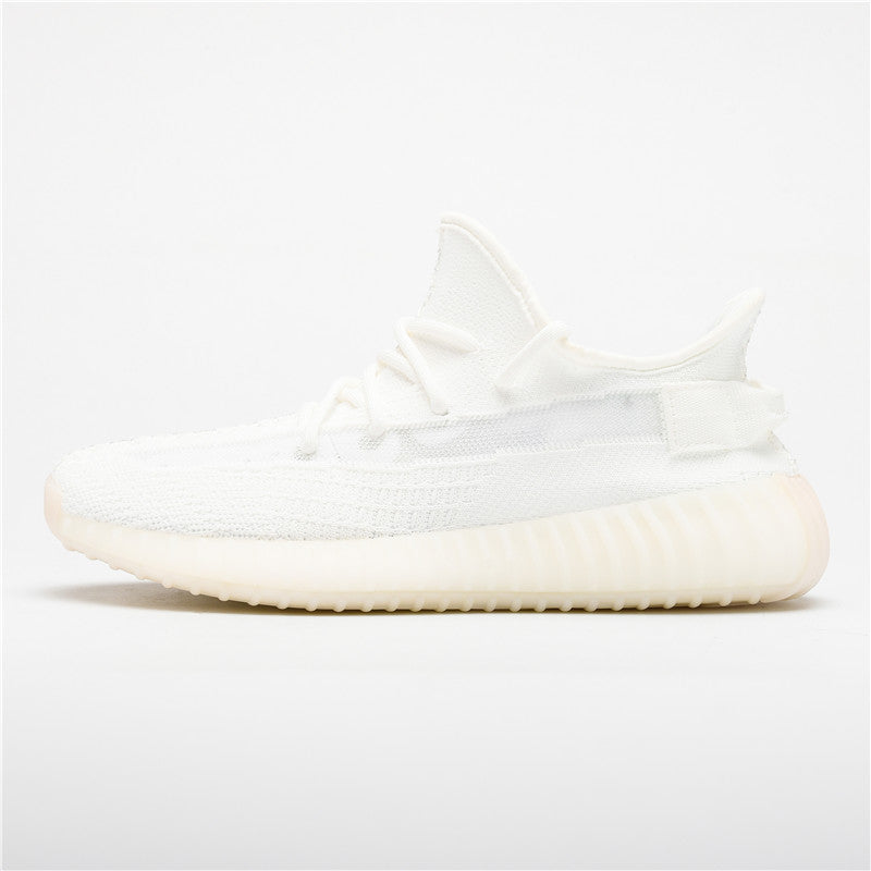 Premium Boost 350V Trainers Jogging Shoes Workout Sneakers | White