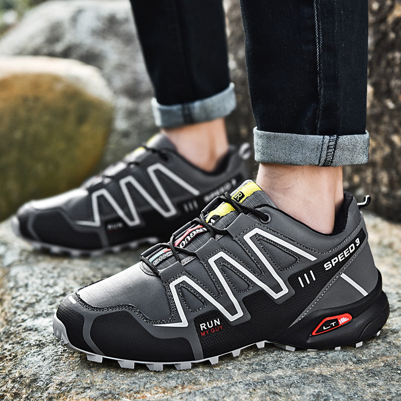 Men's Solo Training Shoes Outdoor Hiking Trainers Gym Sports Shoes Running Sneaker | 9-1