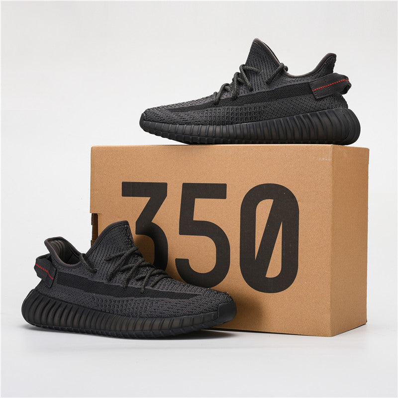 Men's High Quality Trainers 350V Boost Fly knit Sport Running Shoes Sneakers