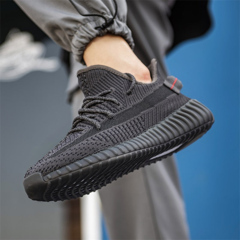 Men's High Quality Trainers 350V Boost Fly knit Sport Running Shoes Sneakers