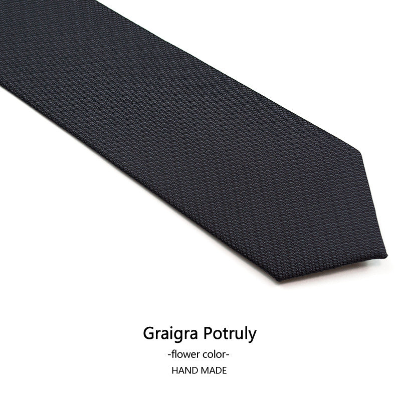 2.5'' Solid Ties Pure Color Ties Set Business Formal Necktie Tie for Men Formal | ZYL