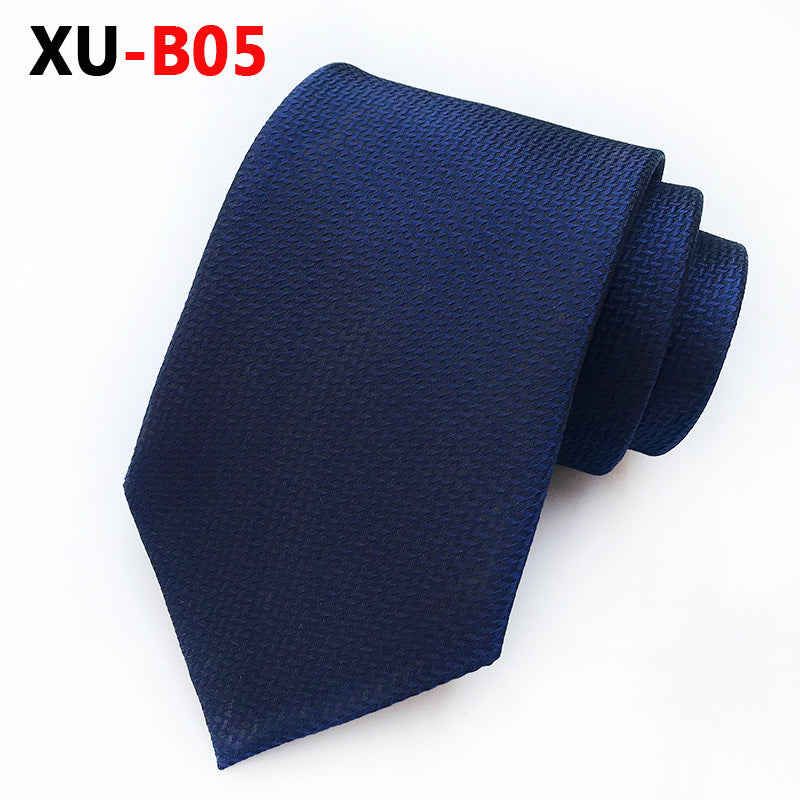 Men Ties Stripes Woven Silk Necktie For Formal Business Party | XU-B