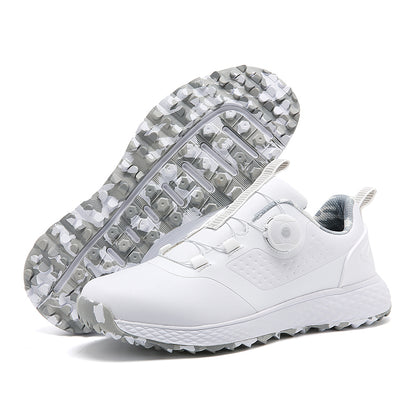 Men's Professional Golf Shoes Lace Up Non-Slip Golf Walking Sneakers | X19