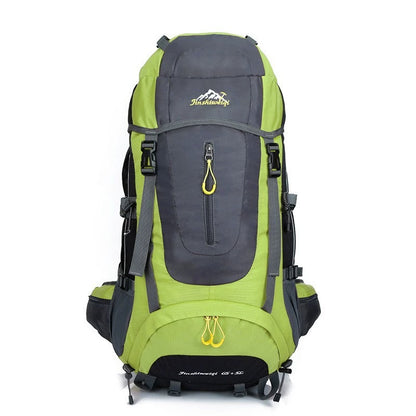 70L Large Capacity Hiking Backpack – Waterproof Trekking Rucksack with Ergonomic Support System for Men & Women | 0621