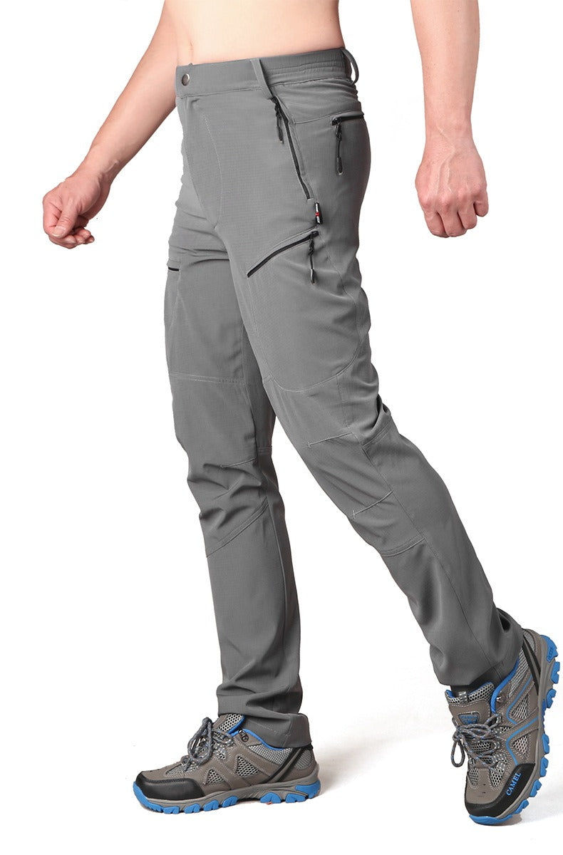 Men's Outdoor Hiking Ripstop Pants Lightweight Quick Dry Cargo Pant | YC17012