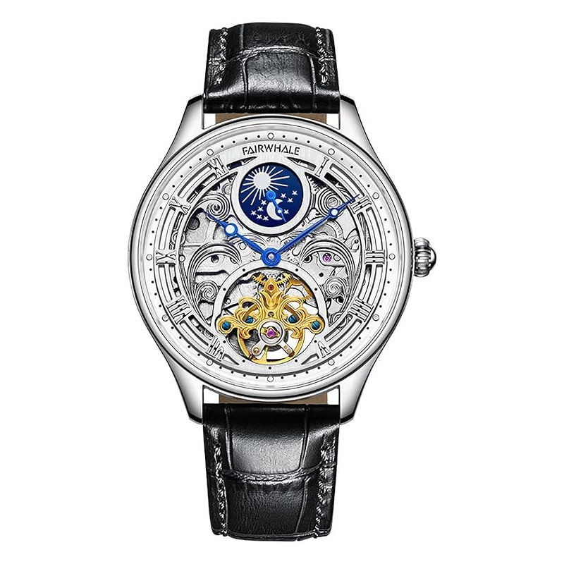 Men's Mechanical Luxury Automatic Wristwatch Stainless Steel Waterproof Watch | J117