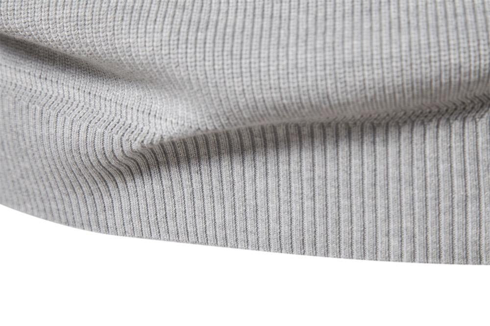 Cardigan con cerniera in cotone, maglioni casual, maglione invernale a collo alto | Y832 