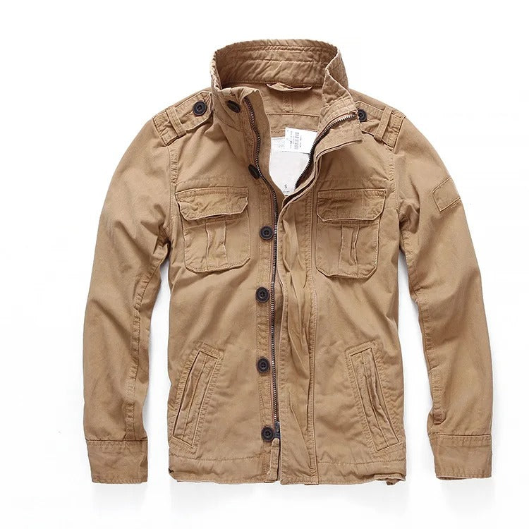 New Style High Quality 100 % Cotton Windproof Jackets for Men  | 268