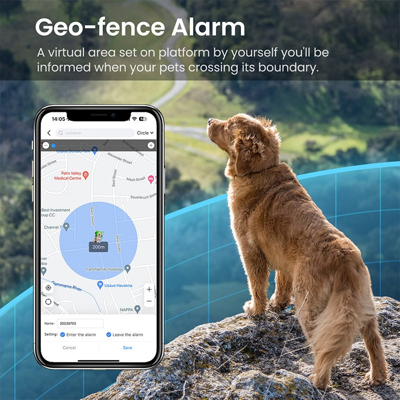 Localisateur d'animaux de compagnie sans fil de haute qualité Collier pour animaux de compagnie Mini localisateur de suivi GPS pour animaux de compagnie | S26L 