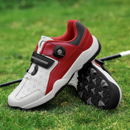 Men's Golf Shoes Comfortable Quick Lacing Outdoor Sneakers | F9965