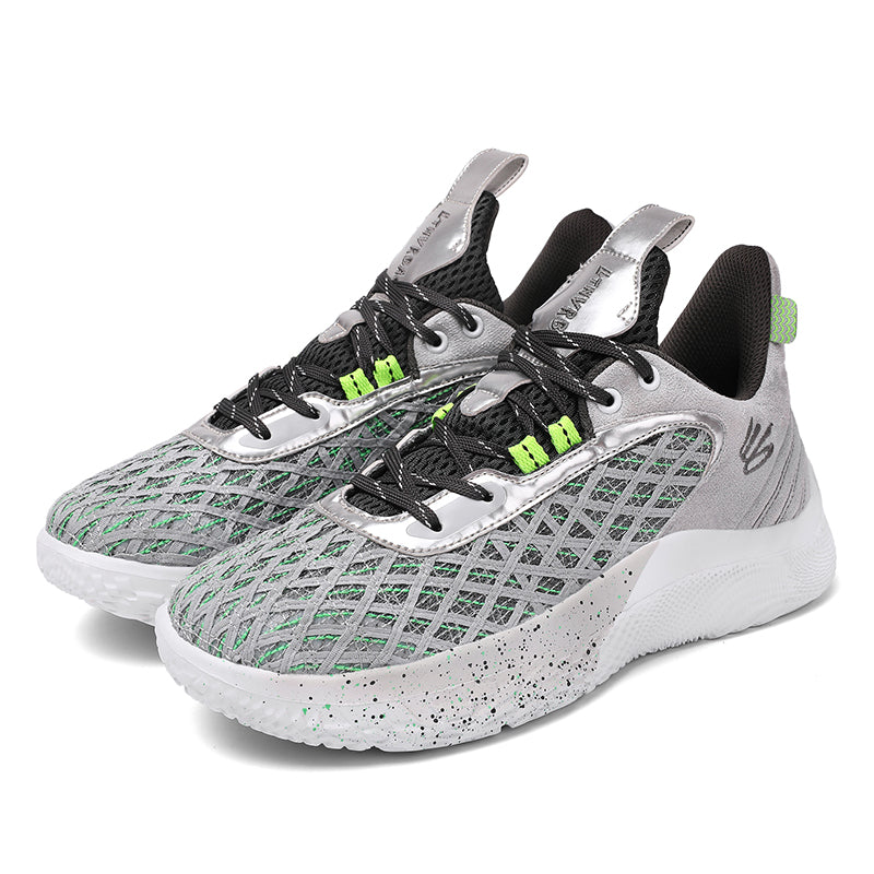 Men's Basketball Sneakers Hard-Wearing Trainers Basketball Boots | 2399