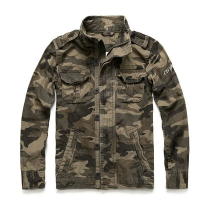 New Style High Quality 100 % Cotton Windproof Jackets for Men  | 268