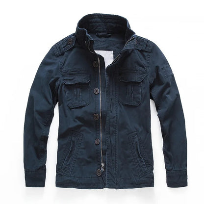 New Style High Quality 100 % Cotton Windproof Jackets for Men  | 268