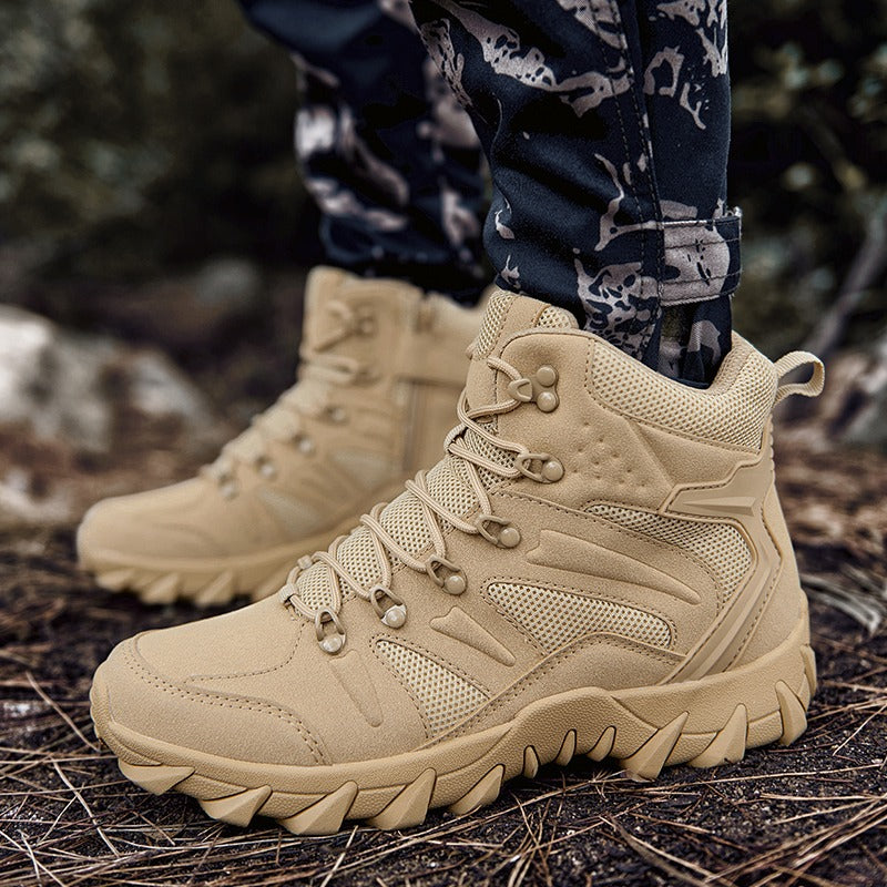 Men Army Tactical Combat Military Boots Hunting Outdoor Sneakers Hiking Boots | 702