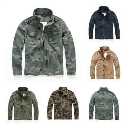 New Style High Quality 100 % Cotton Windproof Jackets for Men  | 268