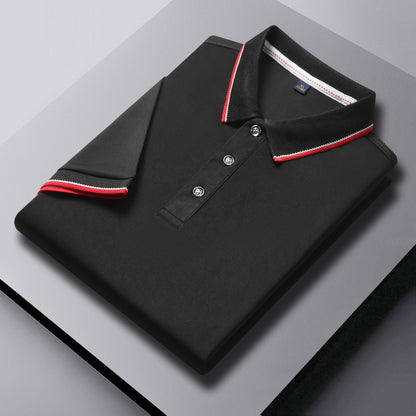 Men's Short-Sleeved Lapel Golf Polo Shirt Quick Dry & Embroidered Design T-Shirt | SG2316