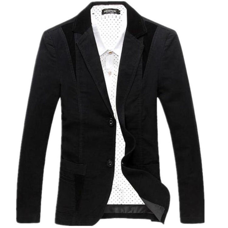 Men's Blazer Casual Oversize Coat Fashion Long Sleeve Blazer Slim Fit Suit Jacket | 8012#