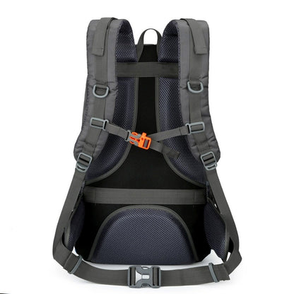 50L Waterproof Hiking Backpack – Large Capacity Outdoor Travel Rucksack with Breathable Design & Reflective Safety Strips | 2205