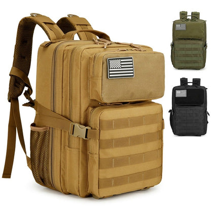 Vanaheimr Tactical Outdoor Backpack – Multi-functional Hiking & Travel Daypack for Men & Women | 22810