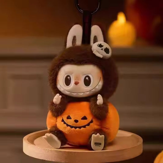 Labubu the Monsters Halloween Series Sitting Pumpkin Vinyl Plush Toy | Labubu-pumpkin