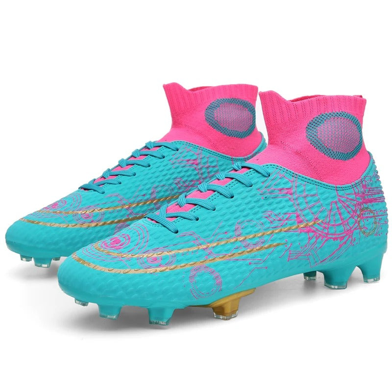 Soccer Shoes Non-slip Football Boots Cleats Grass Footy Sneakers | 566-1