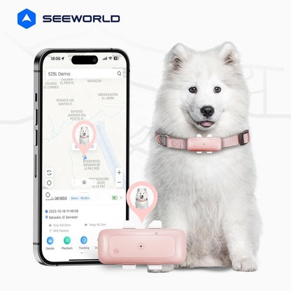 Localisateur d'animaux de compagnie sans fil de haute qualité Collier pour animaux de compagnie Mini localisateur de suivi GPS pour animaux de compagnie | S26L 