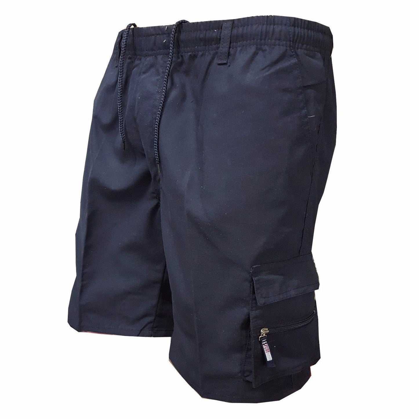 New Elastic Waist Cargo Combat Shorts Casual Summer Half Pants | 316