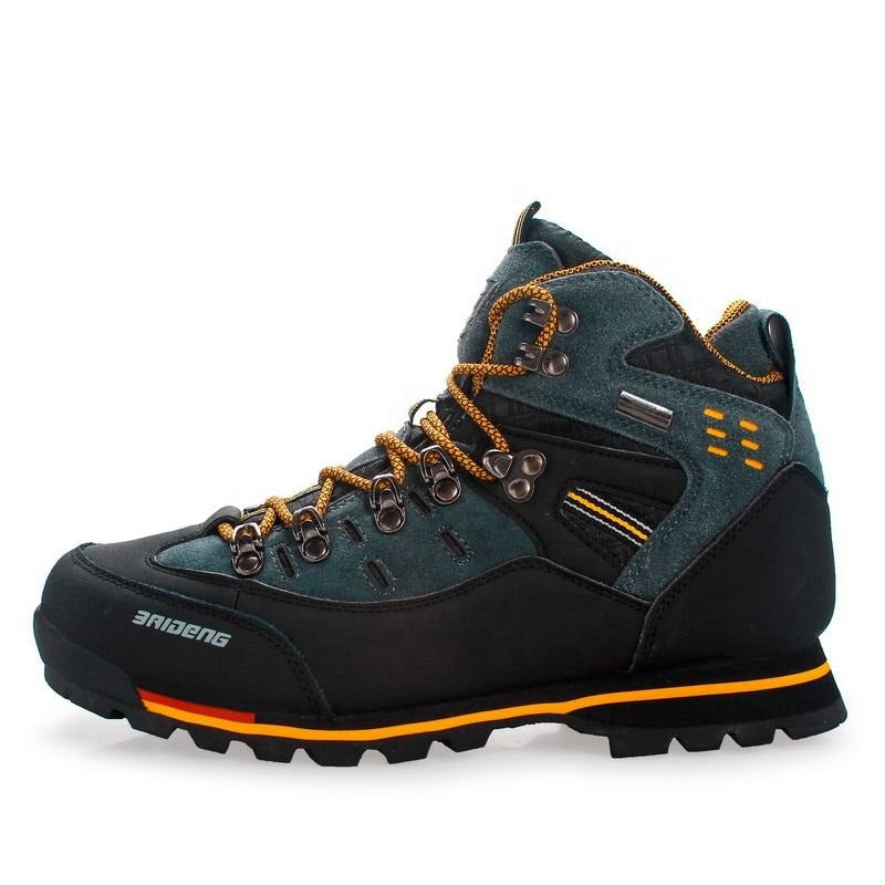 Top Quality Hiking Boots Anti-Skid Breathable Lace-Up High Top Outdoor Climbing Trekking Shoes | 8037