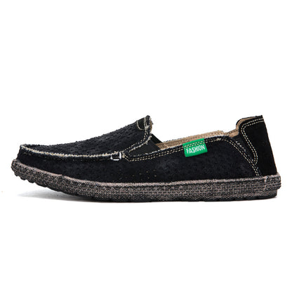 Men’s Plus Size Mesh Sneakers – Lightweight, Slip-On Outdoor Casual Shoes | 8808