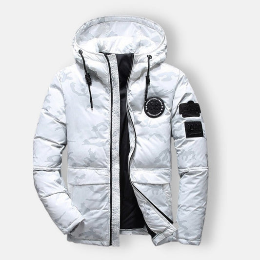 Men's Winter Down Jacket Warm Hoodie Duck Ski Suits Hooded Parkas Down Coat | 817