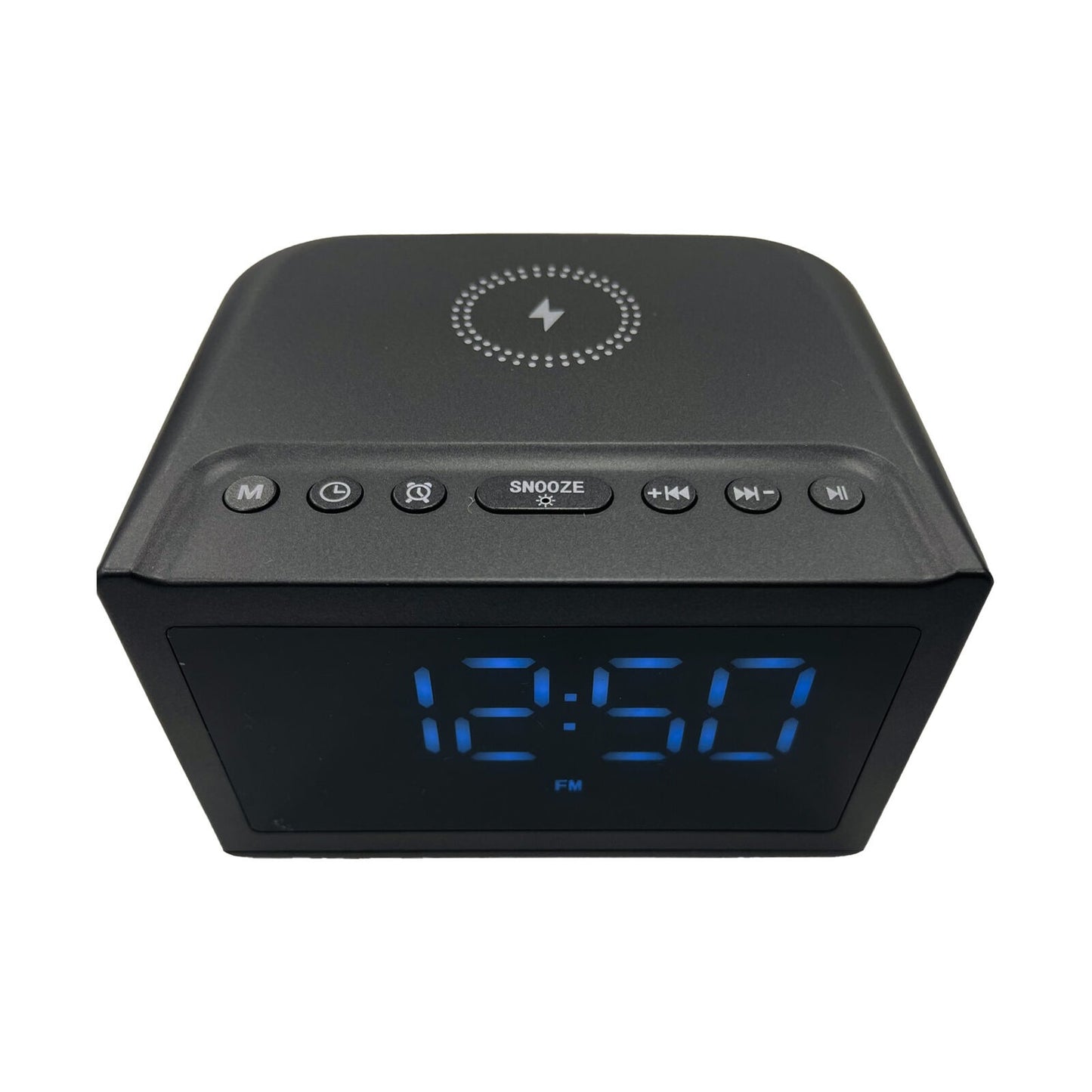 15W Wireless Charging Large Screen Alarm Clock Portable Bluetooth Speaker | 2023