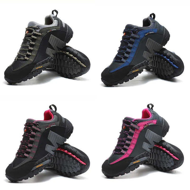 Unisex Anti-Slip Trekking Sneakers Durable Outdoor Hiking Shoes Breathable Tactical Hunting Boots | 9022