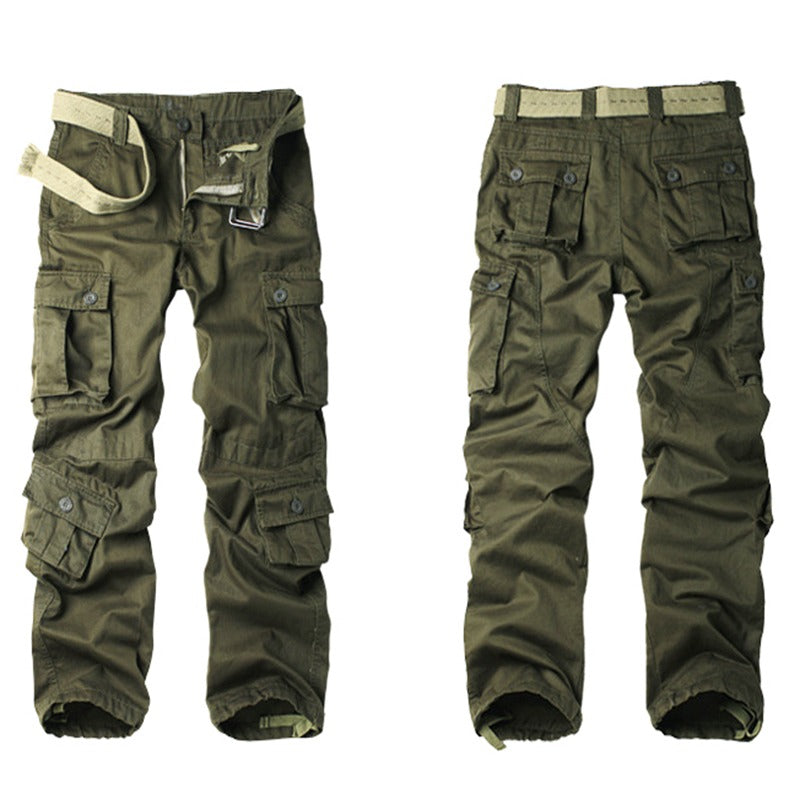 Men's Trousers Cargo Pants Outdoor Multi-Pocket Overalls Trousers Plus Size Casual Pants |