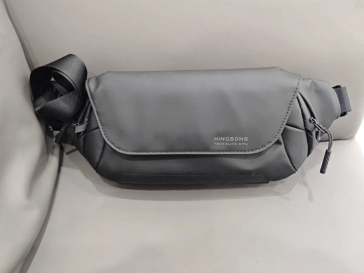 Kingsons Men’s Chest Bag – Waterproof, Lightweight, Crossbody | 3248-A