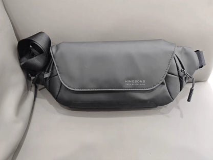 Kingsons Men’s Chest Bag – Waterproof, Lightweight, Crossbody | 3248-A