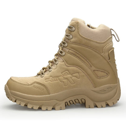 High Top Mil-Com Side Zip Boots Army Security Shoes | A09