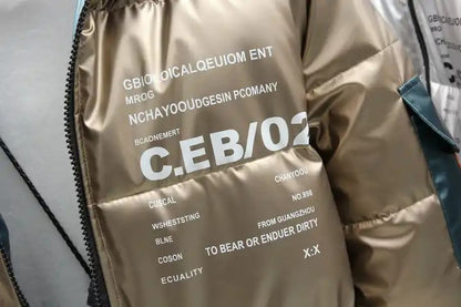 Manteau en coton épais pour homme, veste à capuche, coupe décontractée, hauts épais, vêtements d'extérieur décontractés pour l'hiver | 7702 