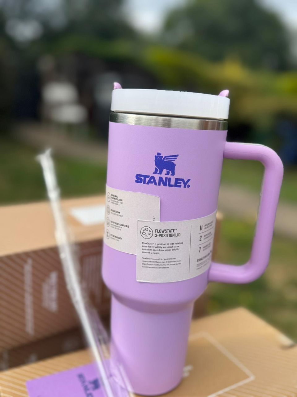 STANLEY 304 Stainless Steel Cup with Straw | Stanley01
