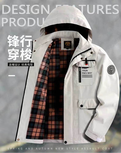 Winter Jacket Hooded Causal Warm Hooded Thick Windbreaker Coat | 8889
