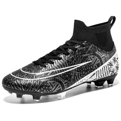Football Cleats Professional High-Top Breathable Soccer Shoes | 23152