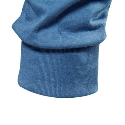 Men’s Oversized Long Sleeve T-Shirt – Casual Streetwear Cotton Crewneck Top for Everyday Style | AX601