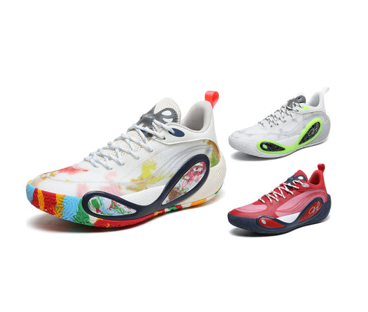 Men’s High-Grip Basketball Sneakers – Youth Street Sport Shoes with Durable Rubber Sole | 8506