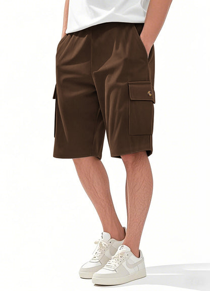 Men's Corduroy-Texture Cargo Shorts - Summer Relaxed Fit Utility Shorts | CFT-1