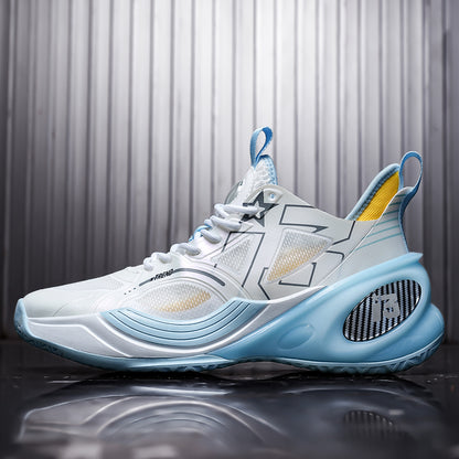 Men’s High-Performance Basketball Shoes – Seamless Knit Court Sneakers | A500